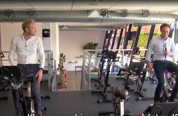 Cees heeft zijn sportschool coronaproof gemaakt